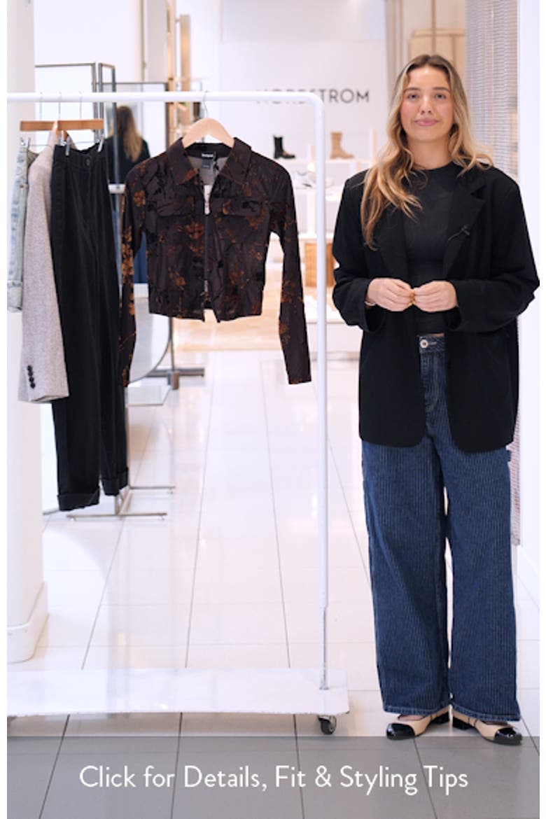 Zip Front Long Sleeve Shirt video