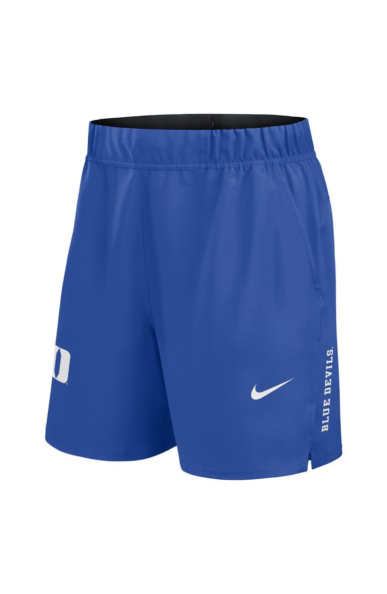 Nike Men's Nike Royal Duke Blue Devils Primetime Woven Victory Performance Shorts, Alternate, color, Royal