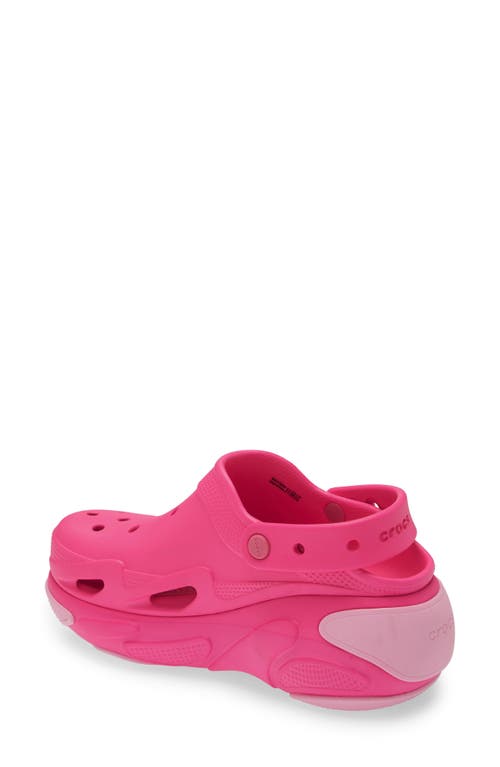 Crocs Bubble Crush Clog In Pink