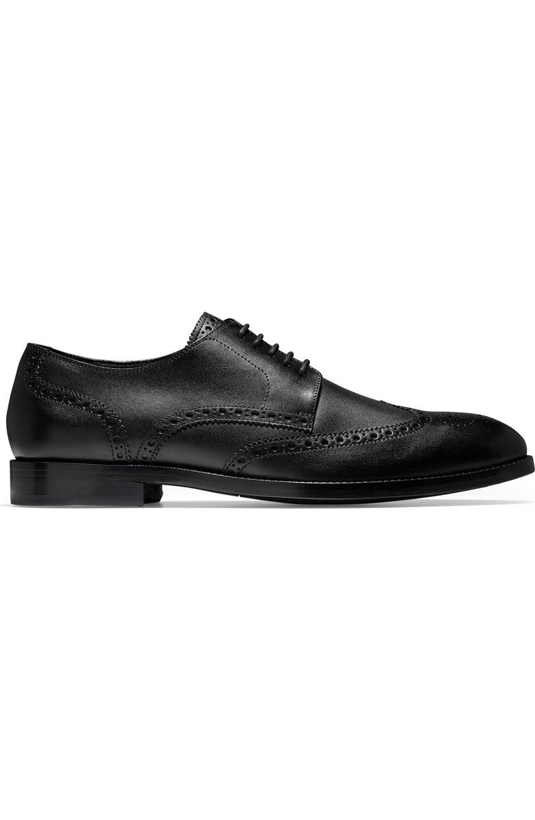 Cole Haan Harrison 2.ZeroGrand Wingtip, Alternate, color, Black
