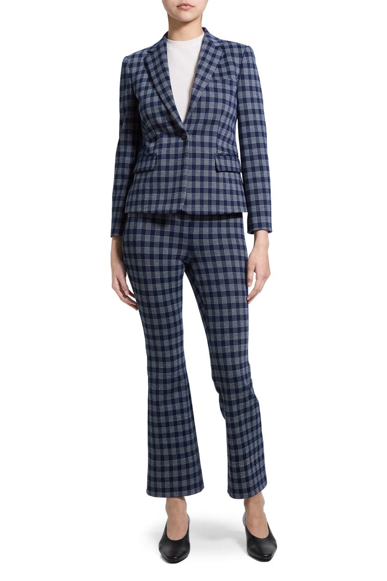 Kick Flare Pants, Alternate, color, NAVY MULTI - G2S