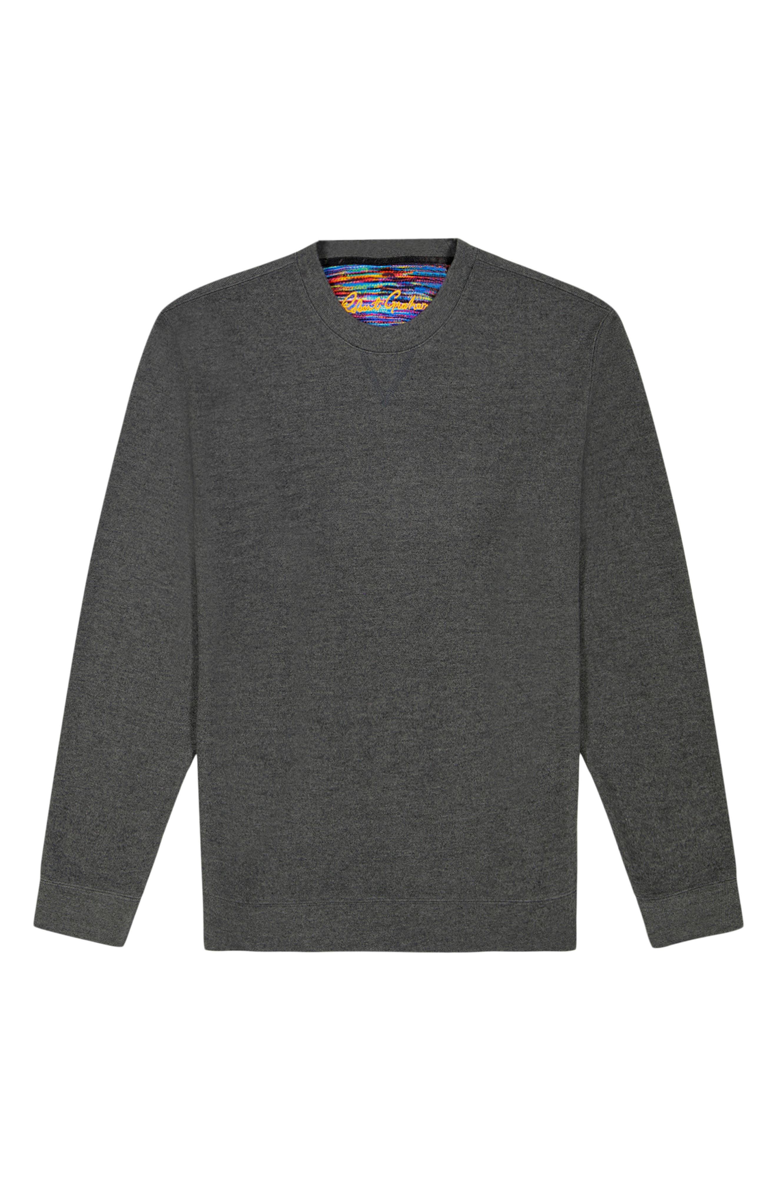 Robert Graham Colbourne Crewneck Performance Knit Pullover (Men ...
