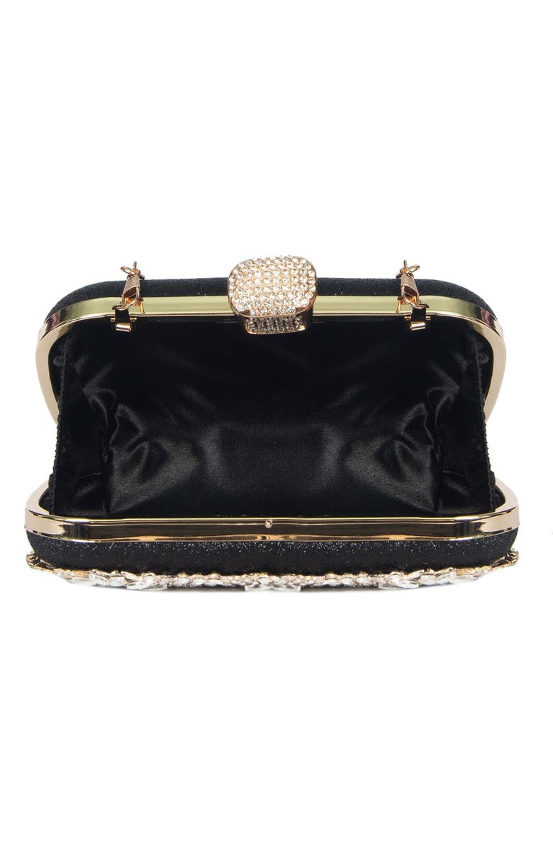 Lauren Lorraine Sofie Clutch, Alternate, color, Black