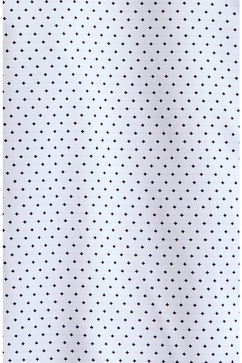 Kids' Diamond Dress Shirt, Alternate, color, WHITE