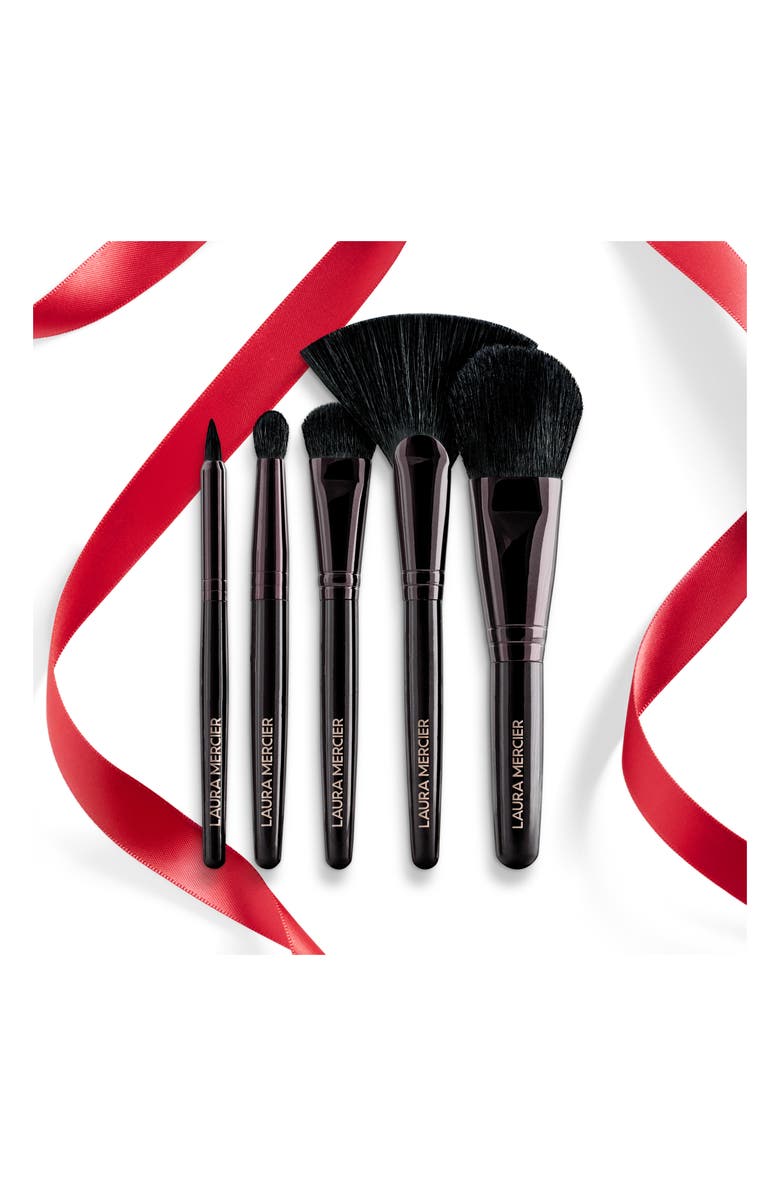 Laura Mercier Sweeping Beauty Travel Size Essential Brush Set, Alternate, color,