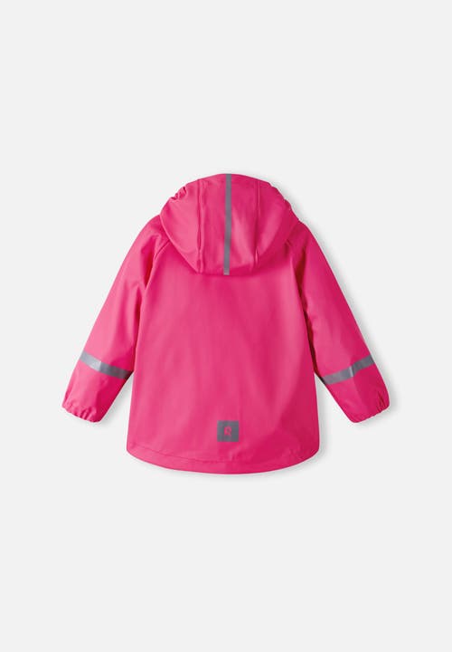 Reima Lampi Raincoat In Candy Pink