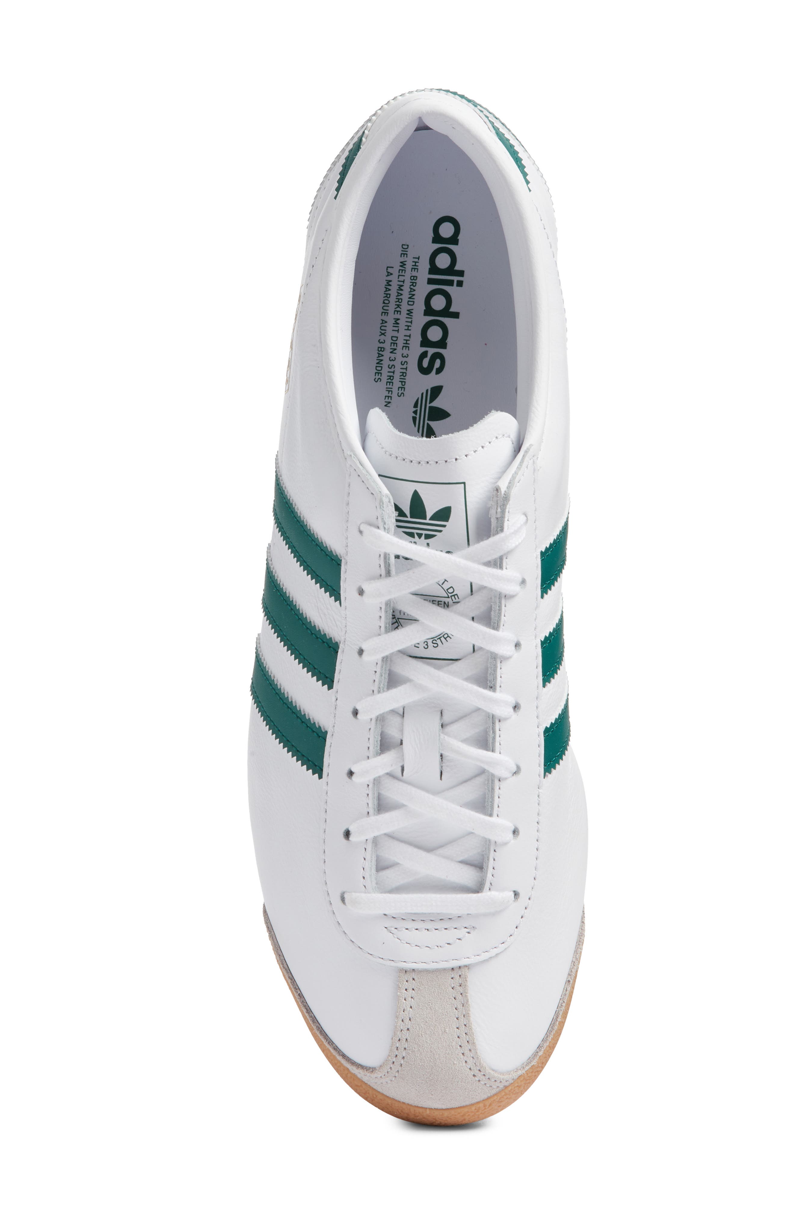 adidas Italia 70s Shoe, Alternate, color, White/ Collegiate Green/ Gum