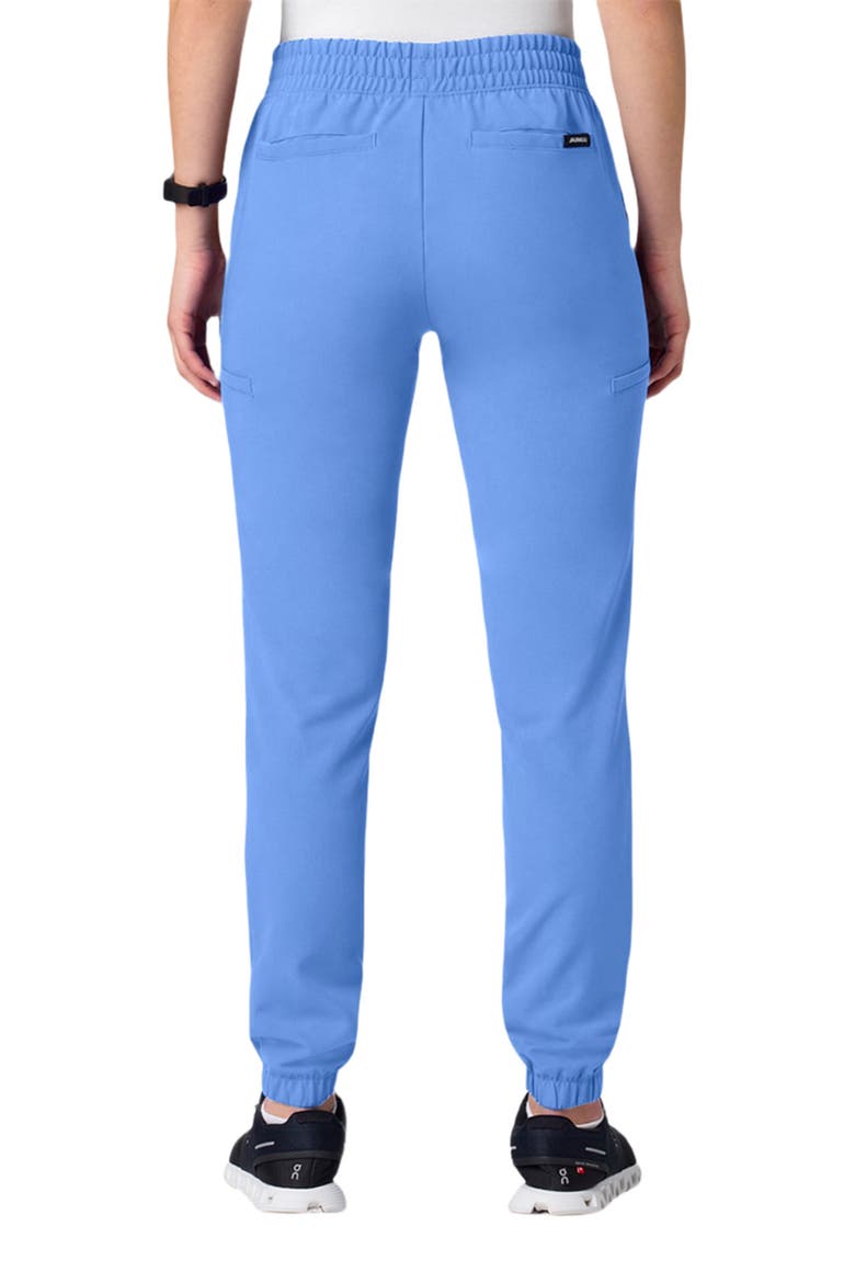 Jace Women's 7-Pocket Skinny Scrub Jogger, Alternate, color, Ceil Blue