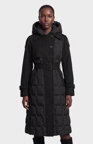 Rudsak Elvie Quilted Down Trench
