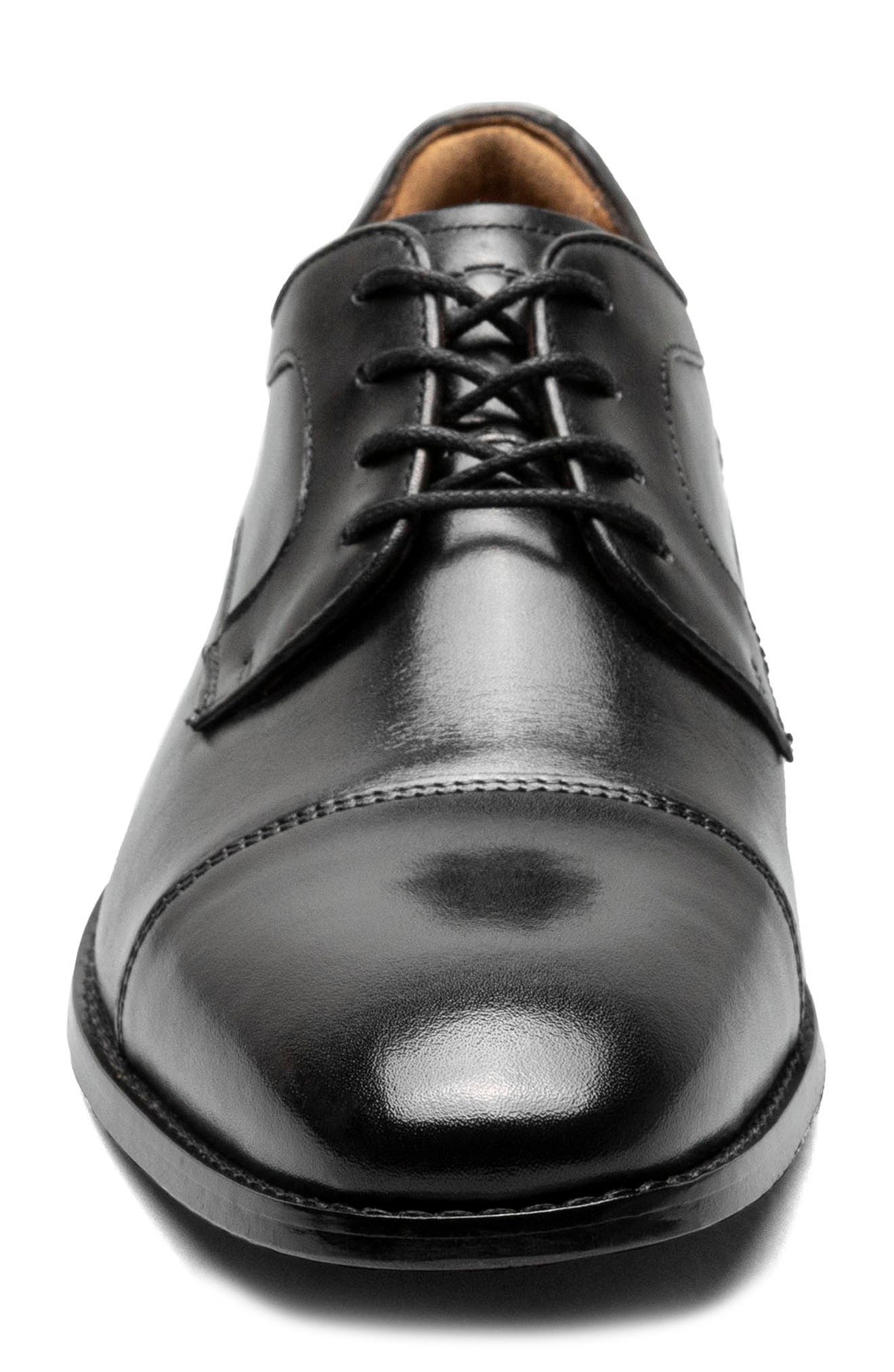 Florsheim Conetta Cap Toe Derby, Alternate, color, Black