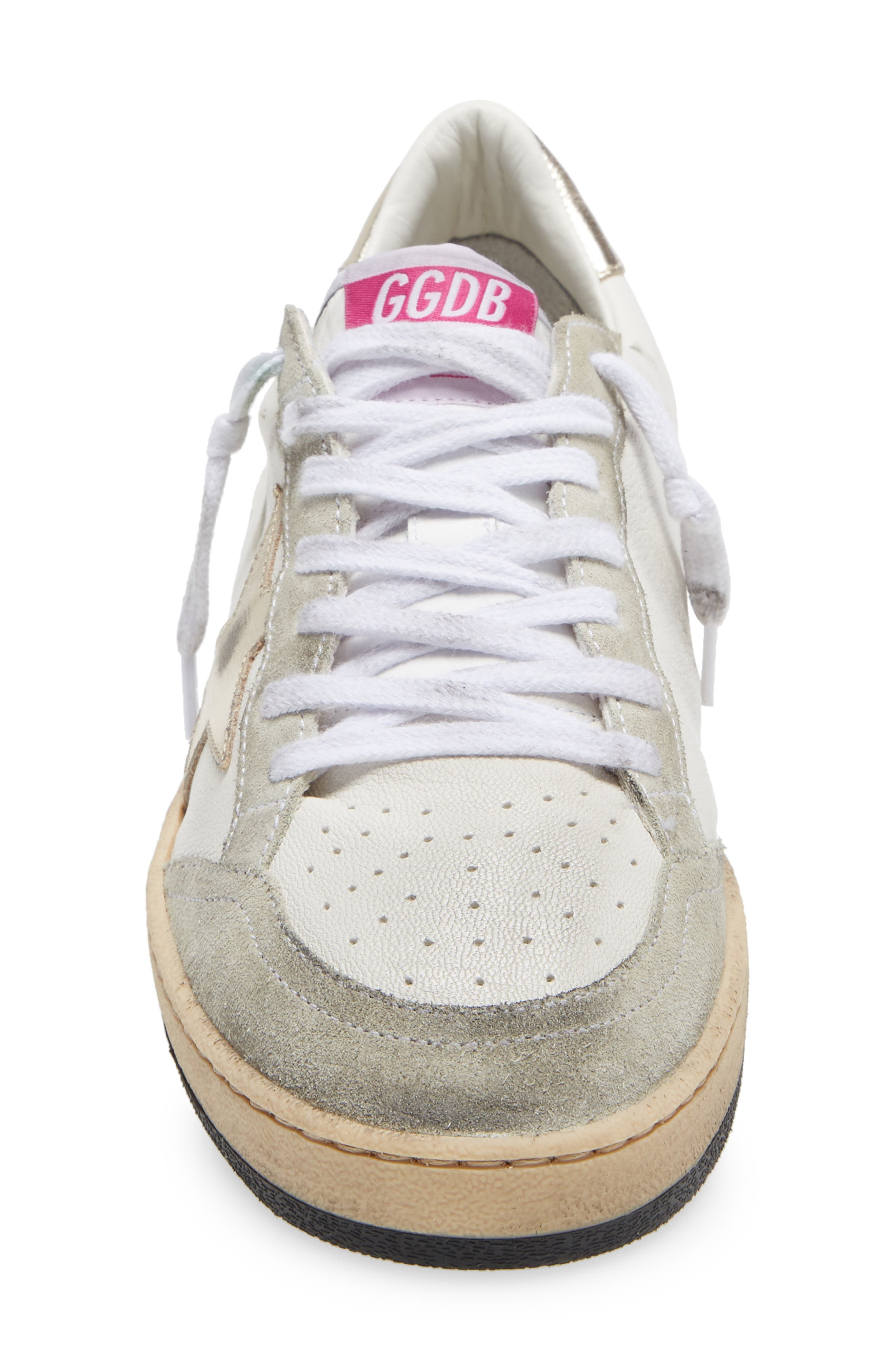 Ball Star Sneaker (Nordstrom Exclusive), Alternate, color, WHITE/ ICE/ PLATINUM
