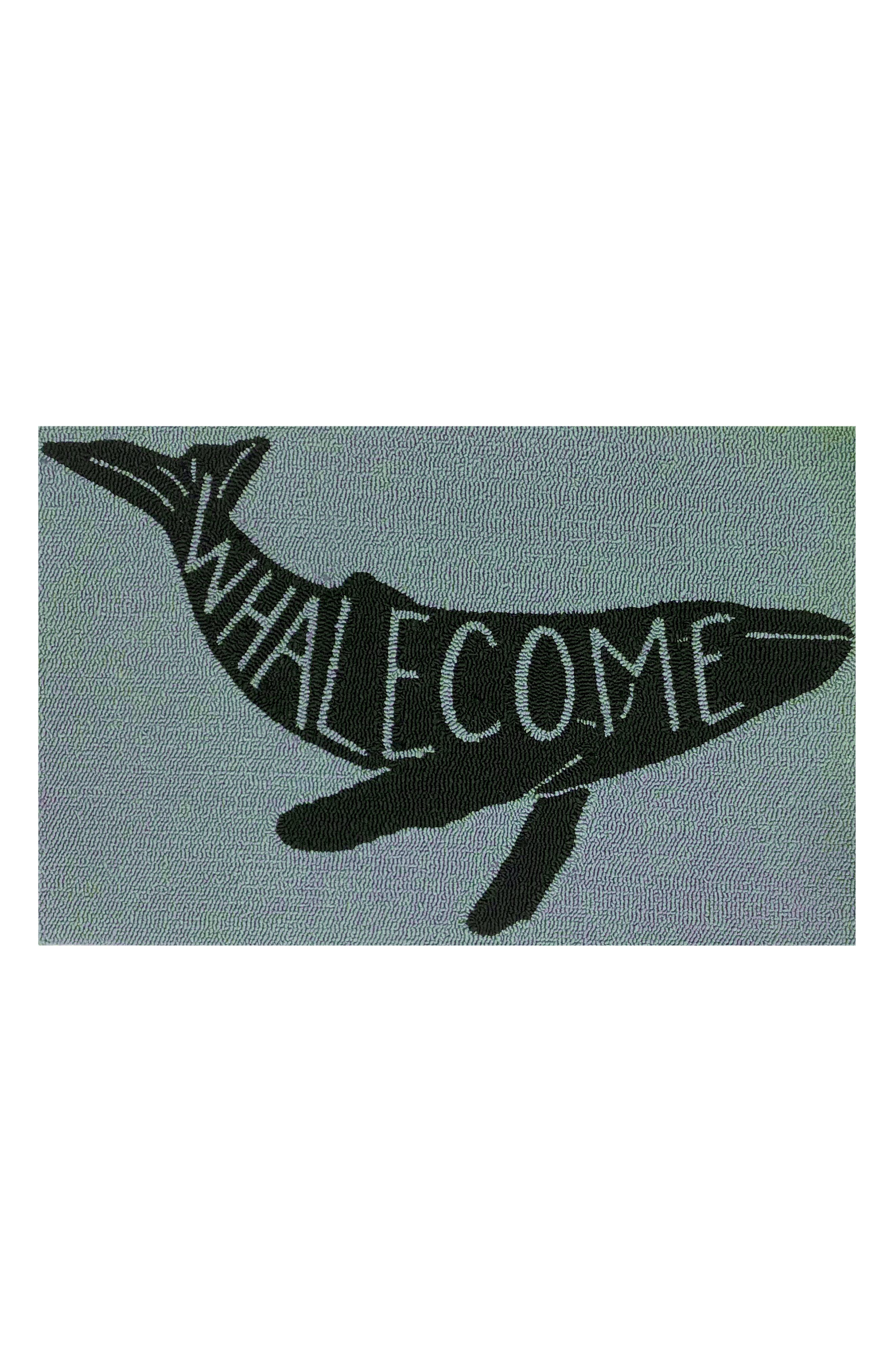 R16 HOME Whalecome Doormat