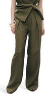 MANGO Straight Leg Pants