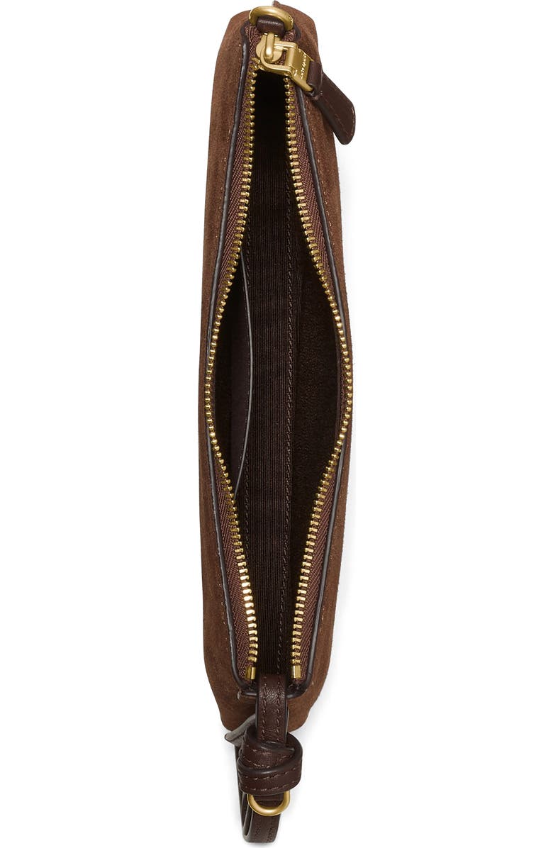 Kate Spade New York loop suede pochette bag, Alternate, color,