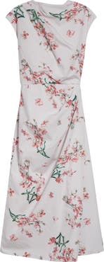 Erdem Floral Organic Cotton Midi Dress