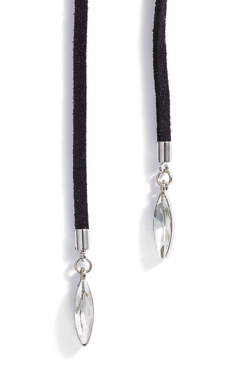 CRISTABELLE Long Wrap Choker Necklace, Alternate, color,