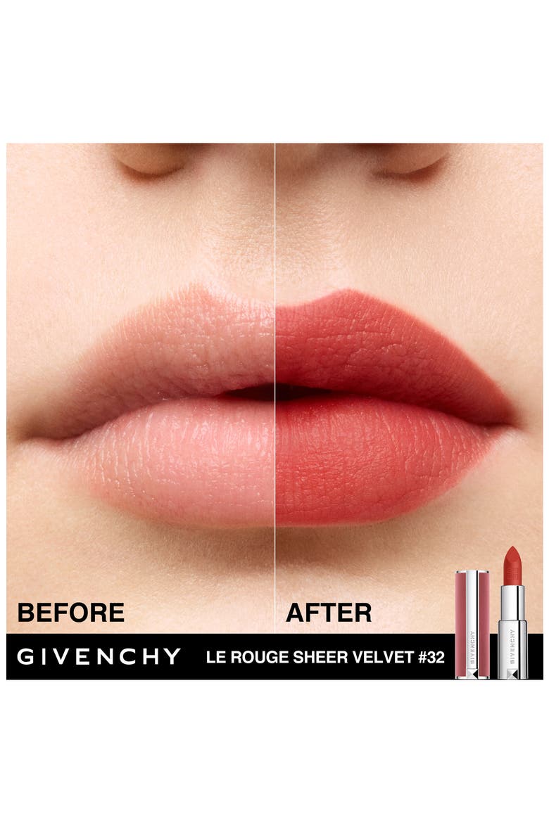 Le Rouge Sheer Velvet Matte Lipstick, Alternate, color, N32