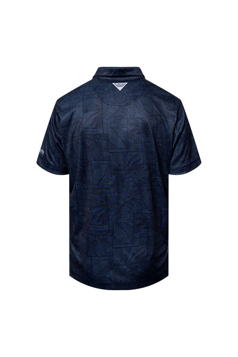 Men's Columbia  Navy Dallas Cowboys Super Terminal Tackle Polo, Alternate, color, Navy