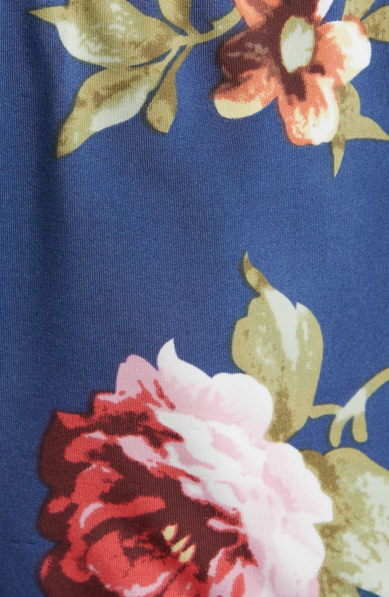 Oh La La Cheri Naeva Floral Print Bralette & Boyshorts Set, Alternate, color, 