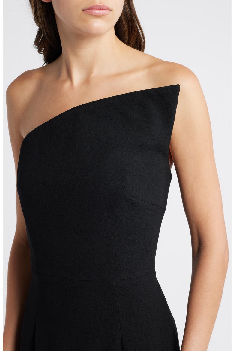 Milan Strapless Sheath Cocktail Dress, Alternate, color, BLACK