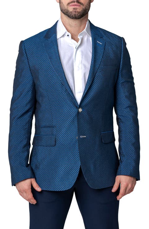 Socrates Luxor Blue Stretch Sport Coat