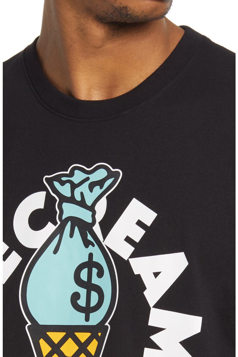 Men's Cash Rules Graphic Tee, Alternate, color, BLACK
