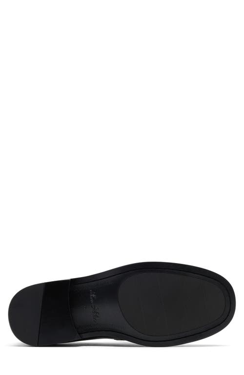 Marc Nolan Calum Mesh Penny Loafer In Black