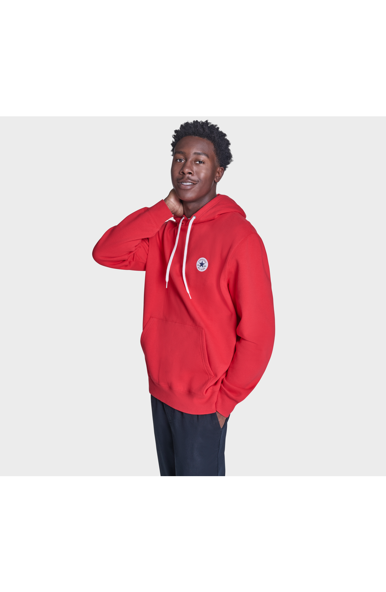 Converse Chuck Patch Hoodie, Alternate, color, Converse Red