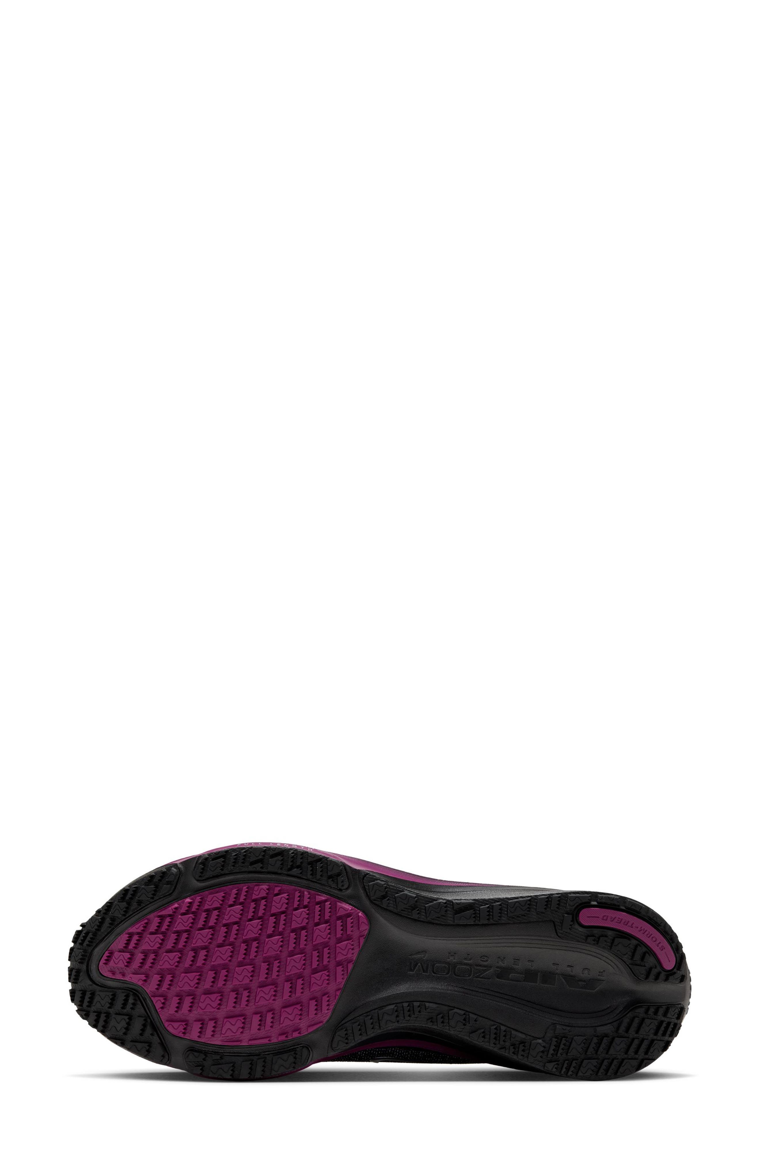 Air Zoom Pegasus 42 GORE-TEX Waterproof Running Shoe, Alternate, color, BLACK/ SILVER-BERRY