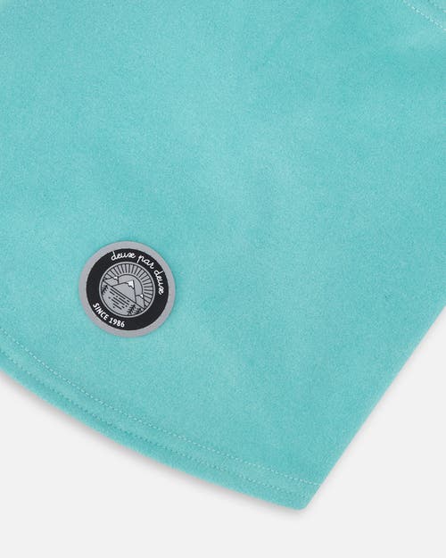 Deux Par Deux Brushed Jersey Balaclava In Blue