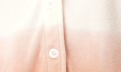 Threads 4 Thought Mikaela Gradient Terry Camp Shirt In Abalone/dune