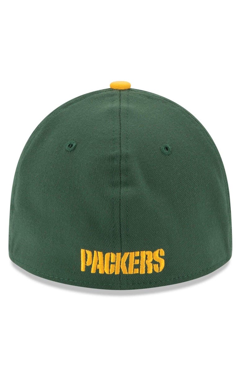 New Era Green Bay Packers New Era 39THIRTY Team Classic Flex Hat - Green, Alternate, color, 