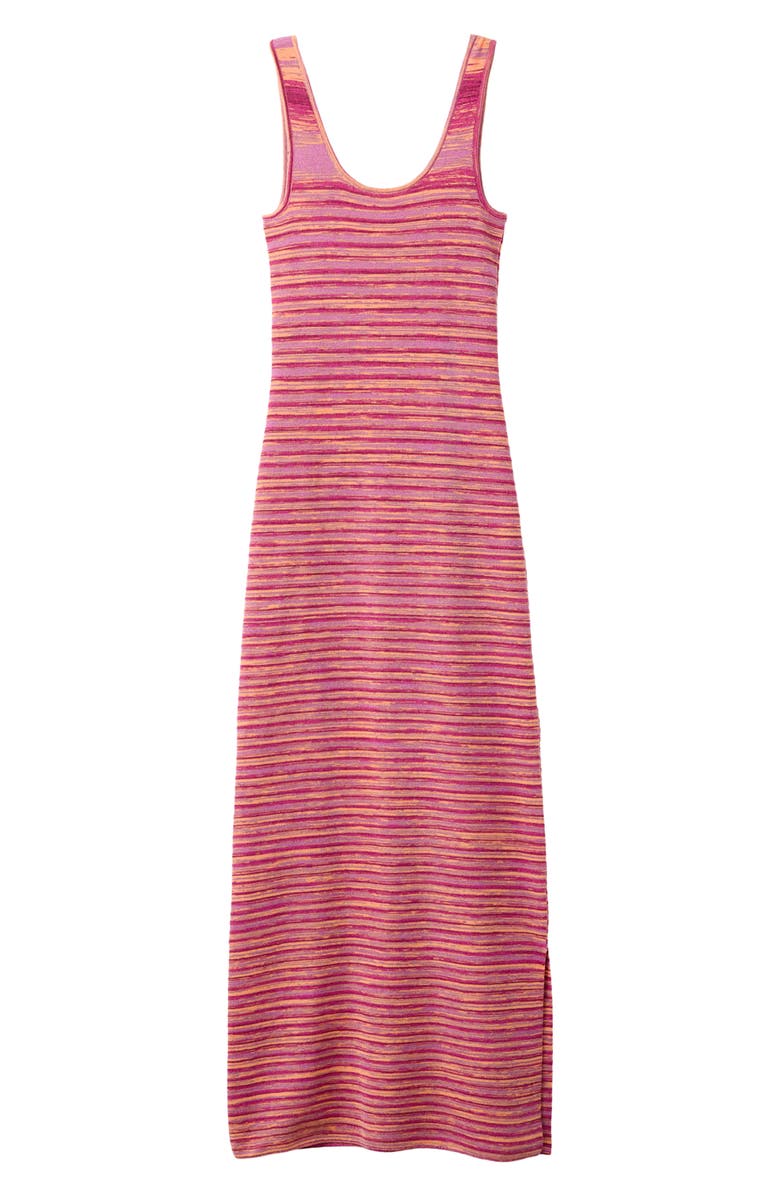 MANGO TEEN Stripe Sleeveless Maxi Dress, Alternate, color, Pink