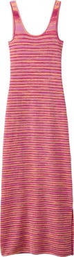 MANGO TEEN Stripe Sleeveless Maxi Dress