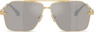 Versace 63mm Pilot Sunglasses