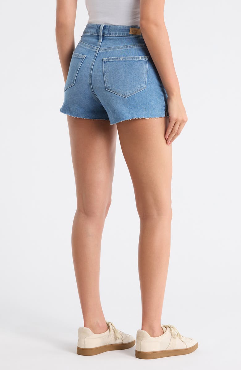 PAIGE Margot Denim Shorts, Alternate, color, Novalie