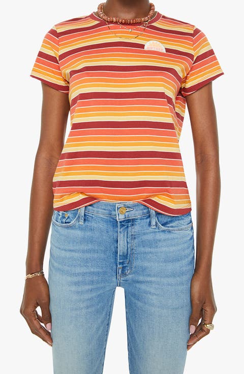 The Lil' Goodie Goodie Stripe Cotton T-Shirt