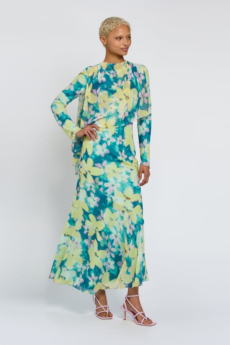 Ali Dress, Main, color, Blur print