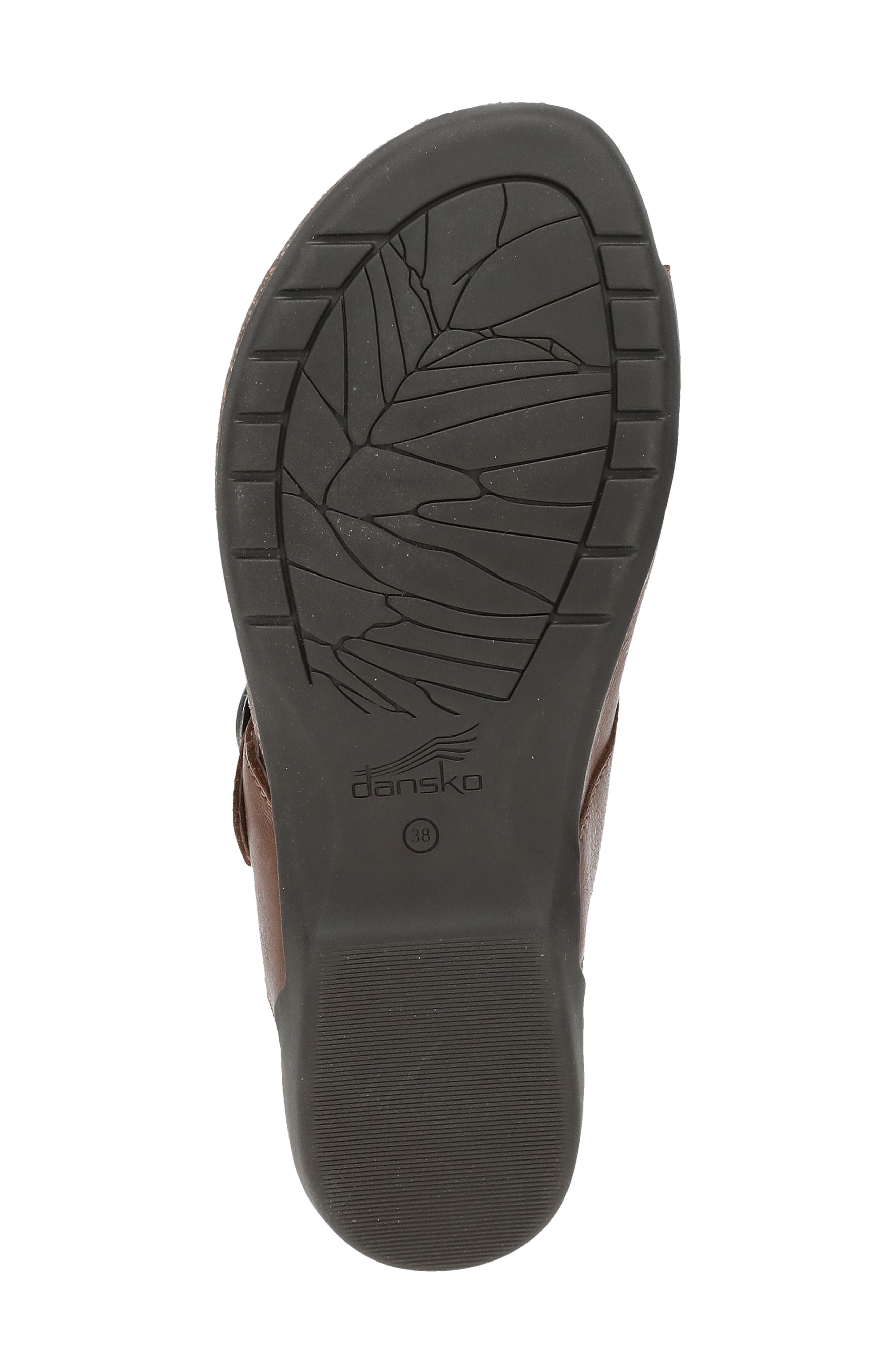 Dansko Rylee Sandal, Alternate, color, Brown