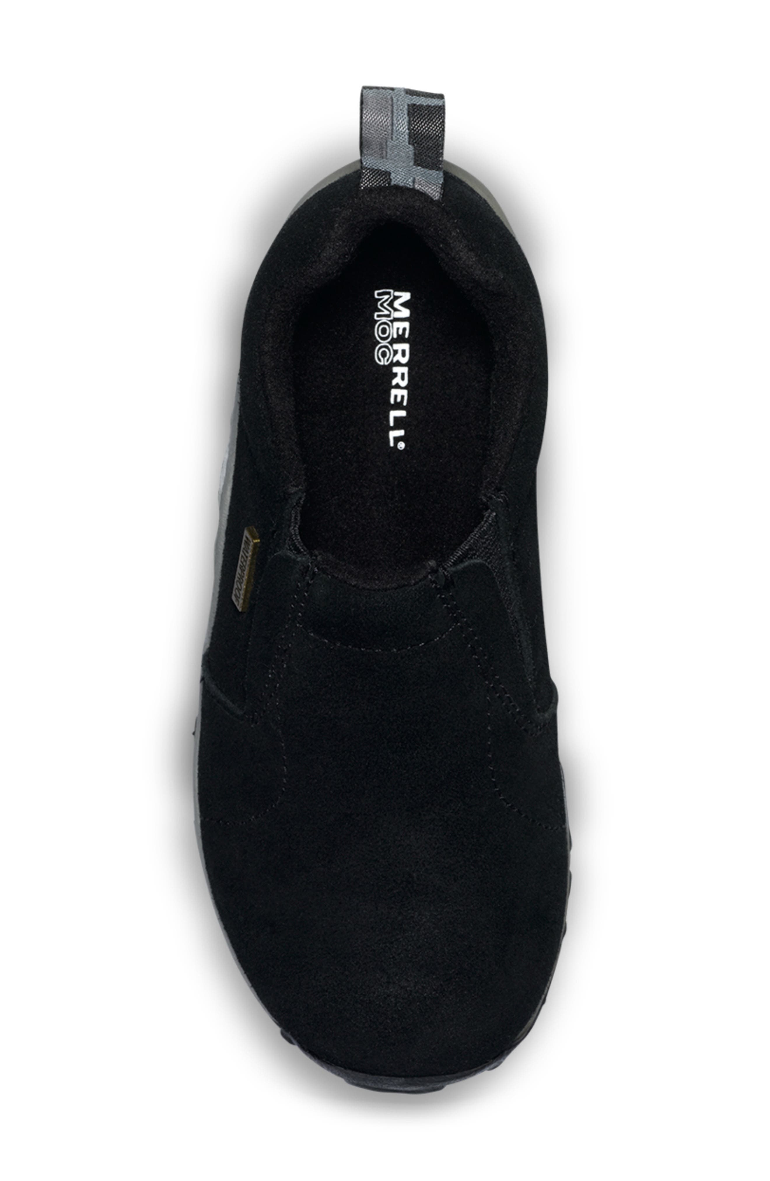 Merrell Kids' Frosty Waterproof Slip-On Sneaker, Alternate, color, Dark Black