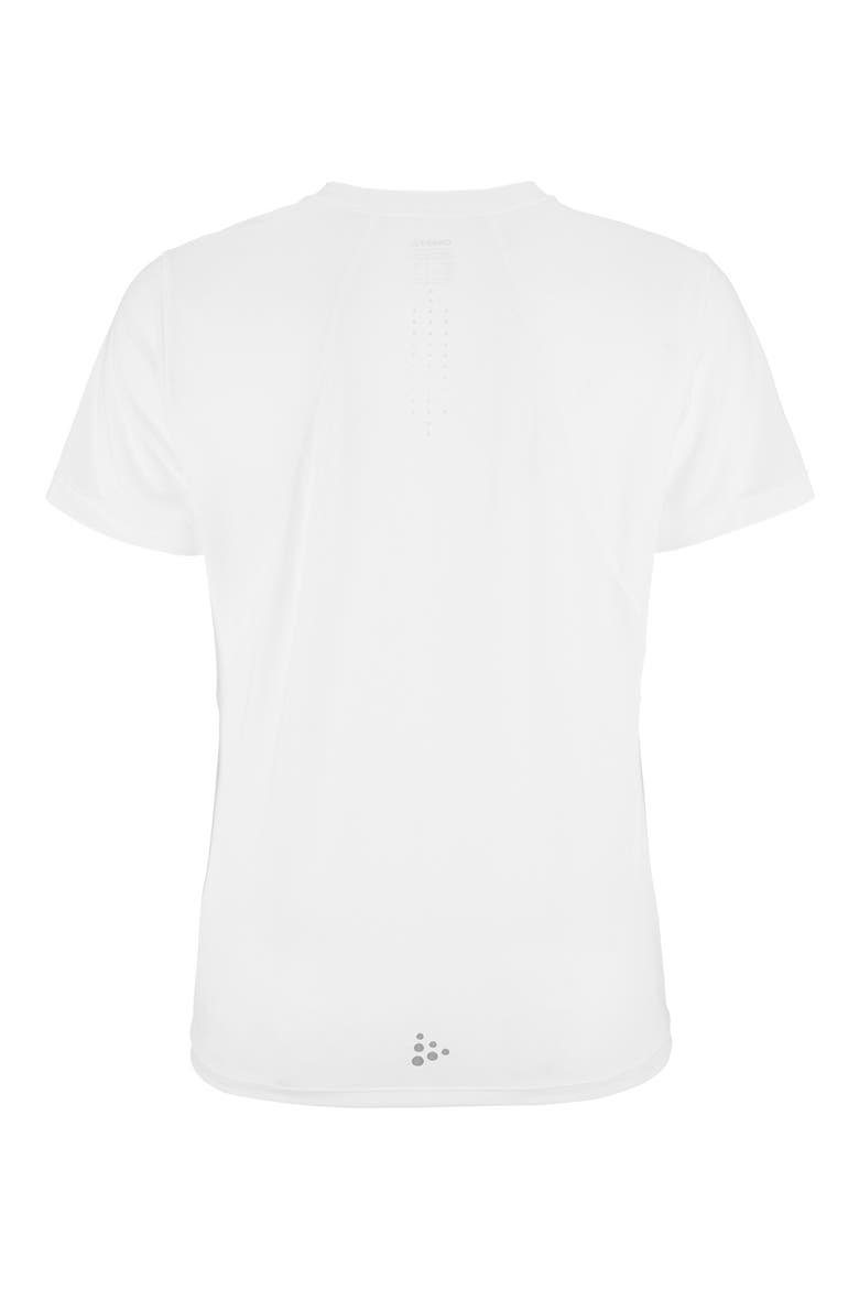 Essence Perforated Jersey T-Shirt, Alternate, color, WHITE