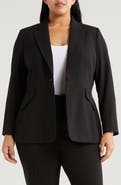 Tahari ASL One-Button Blazer