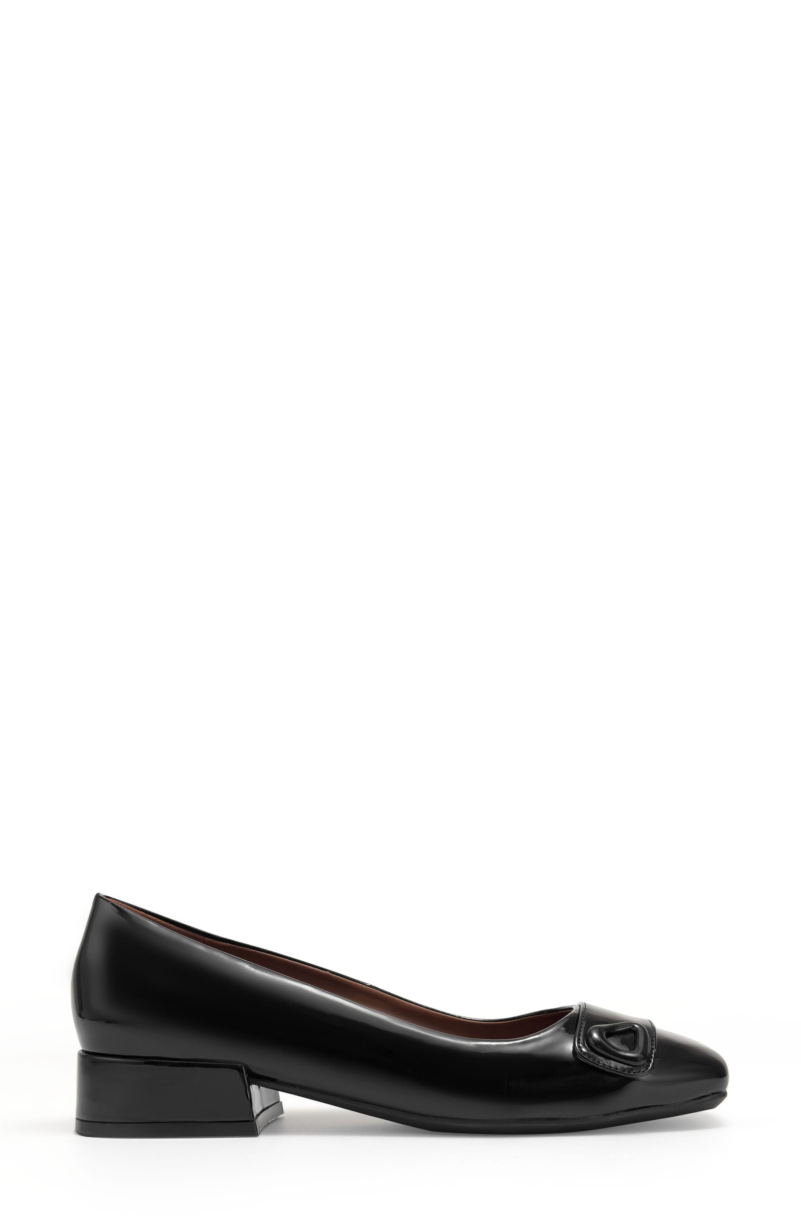 Aerosoles Isai Pump, Alternate, color, Black Patent Faux Leather
