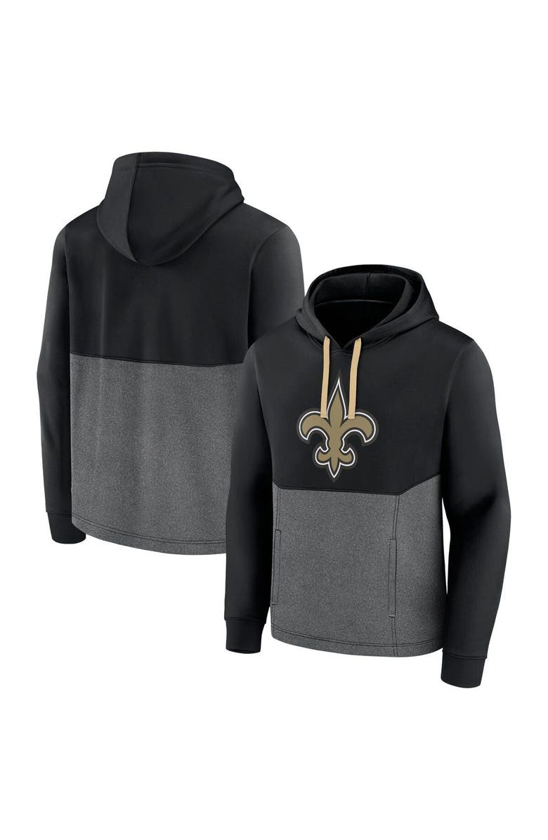 FANATICS Men's Fanatics Branded Black New Orleans Saints Winter Camp Pullover Hoodie, Alternate, color,