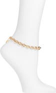 Open Edit Flat Cable Chain Anklet