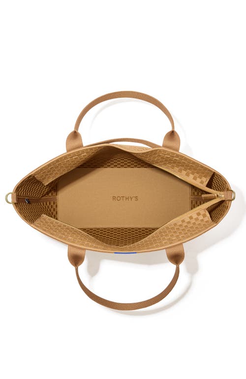 Rothys Rothy's The Zip Travel Tote In Hazelnut