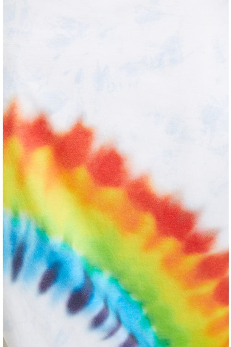 Shira Roll Sleeve Tee, Alternate, color, RAINBOW TIE DYE