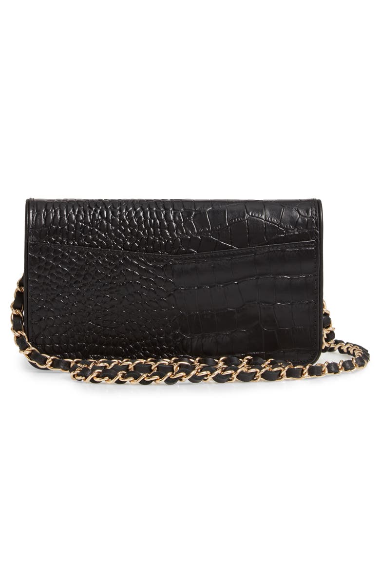 Nordstrom Sandra Leather Clutch, Alternate, color, 