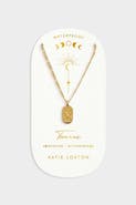 Katie Loxton 'Taurus' Waterproof Gold Zodiac Necklace