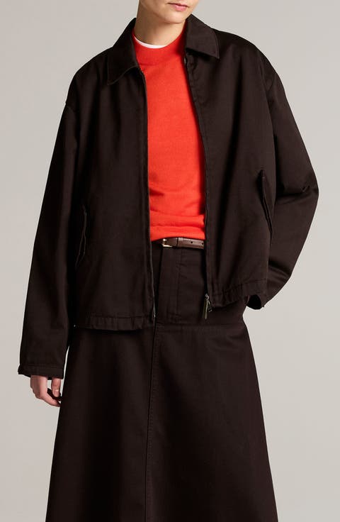 Washed Cotton Utility Jacket